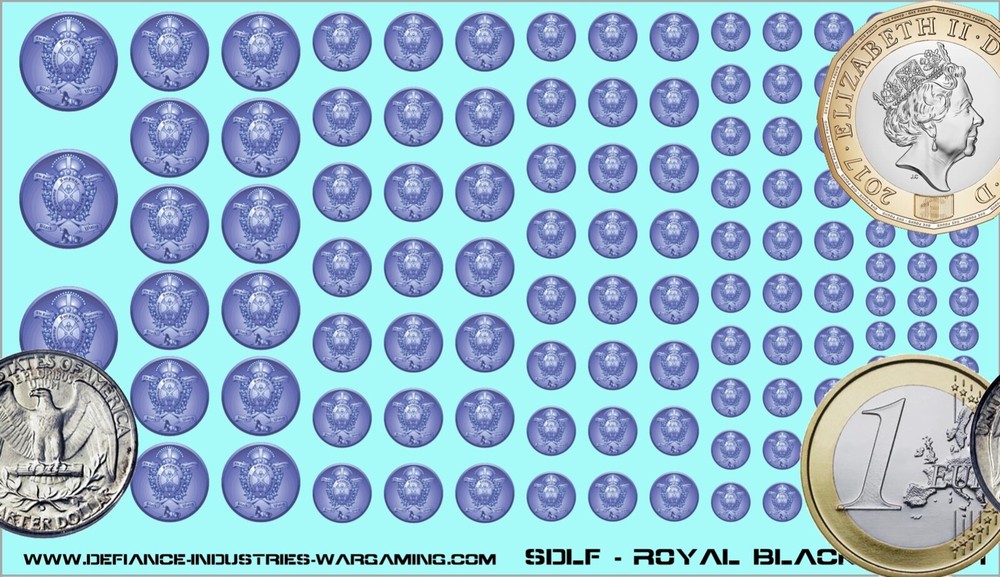 Star League - Royal Black Watch Regiment - Waterslide Decals for Battletech