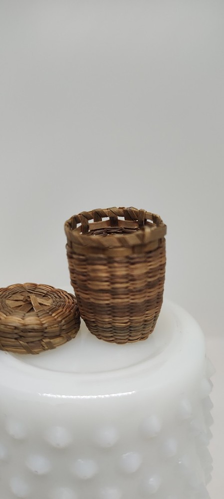 Antique Thimble Basket