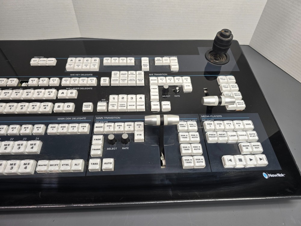NewTek TriCaster TC1 Large Control Panel Surface 2 Missing Keys Power Tested