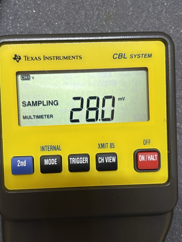 Texas Instruments CBL System Calculator-Based Laboratory Data Collector Tested 4