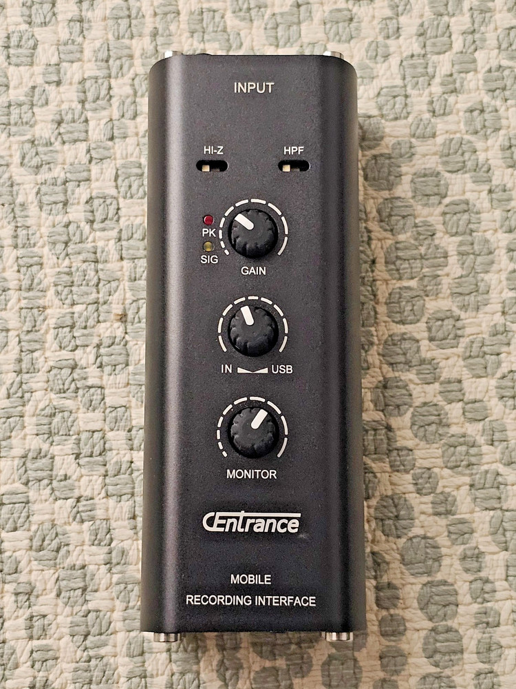 CEntrance MicPort Pro 2 Portable Audio Interface – Computer & Mobile Ready