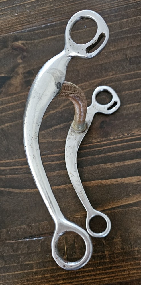 Copper Wrapped Mullen Long Shank Horse Bit