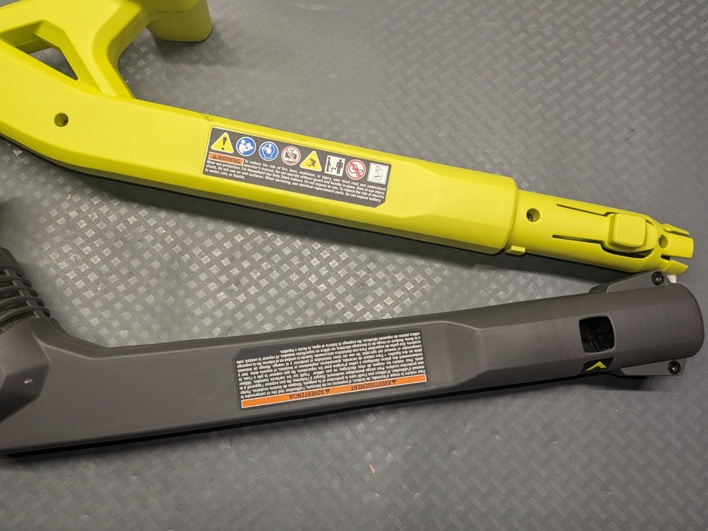Ryobi 18V 10" Battery String Trimmer/Edger PCLST01 -2025 Build - Missing Guard