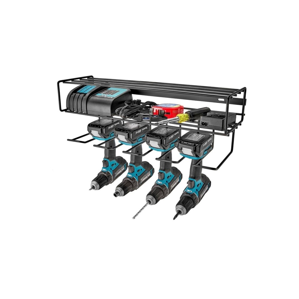 Heavy Duty Power Tool Organizer Garage Shelf