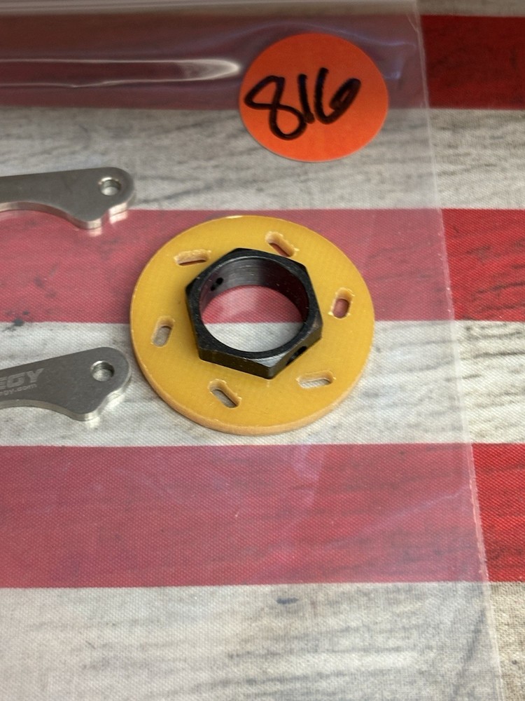 INTEGY RC NITRO BRAKE ROTOR & PADS NEW