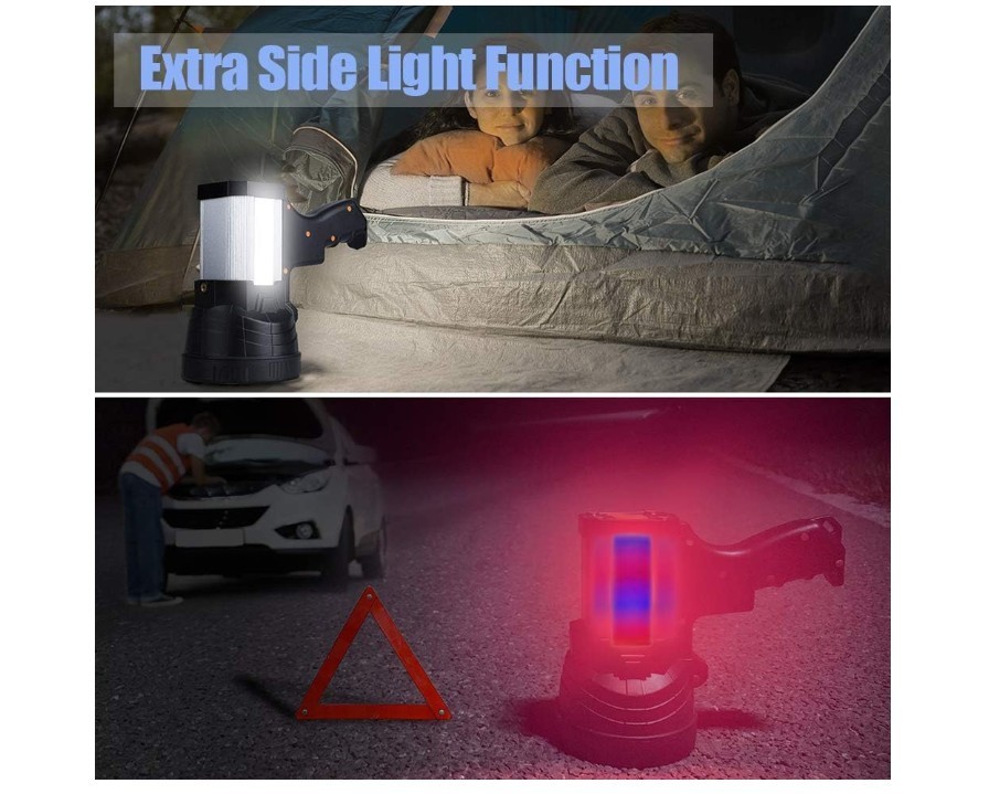 Rechargeable Spotlight, Super Bright 1000000 High Lumen LED Handheld Spotlight