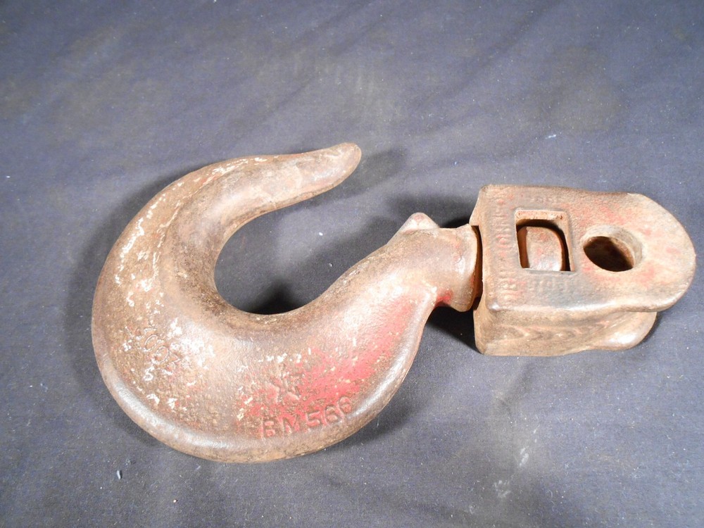 DRH / JOHNSON BM566 SNATCH BLOCK HOOK only. “3 TON”