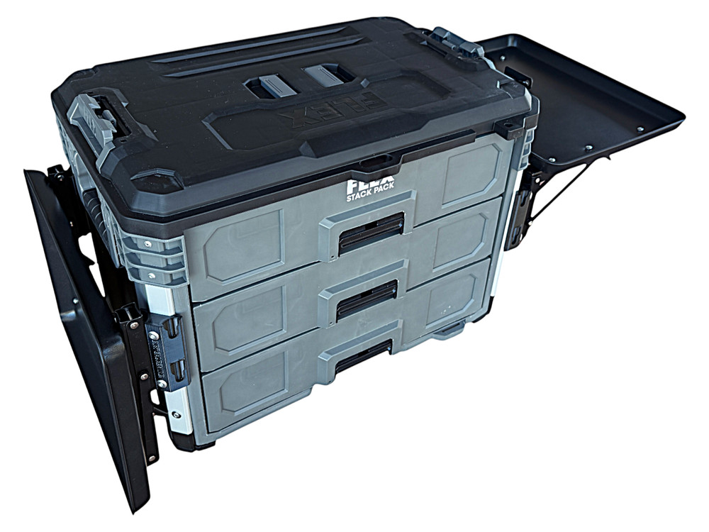 FLEX Stack Pack, Quick Detaching/Folding Steel Table