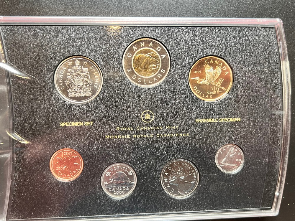 2009 Canada Specimen Uncirculated Coin Set - Great Blue Heron