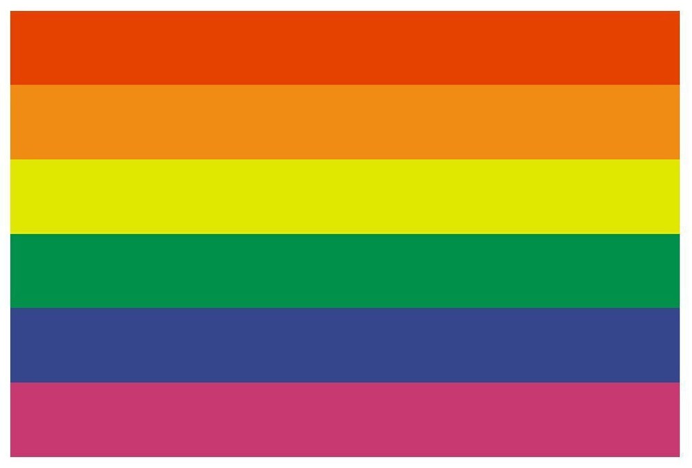 Gay Pride Flag Sticker Decal