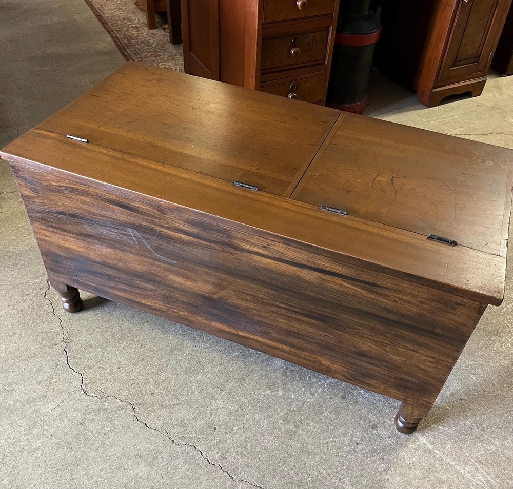 Primitive Blanket Chest with Divided Compartments