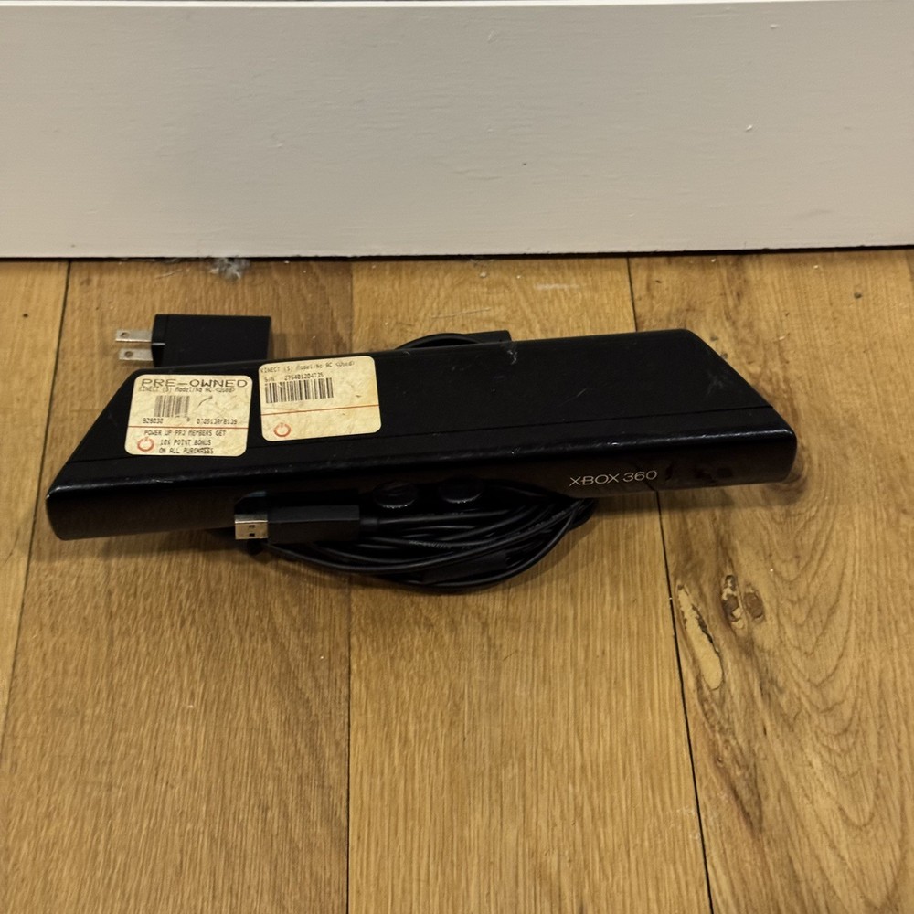 Official Microsoft Xbox 360 Kinect Motion Sensor Bar! ~ Works Great! Fast Ship!