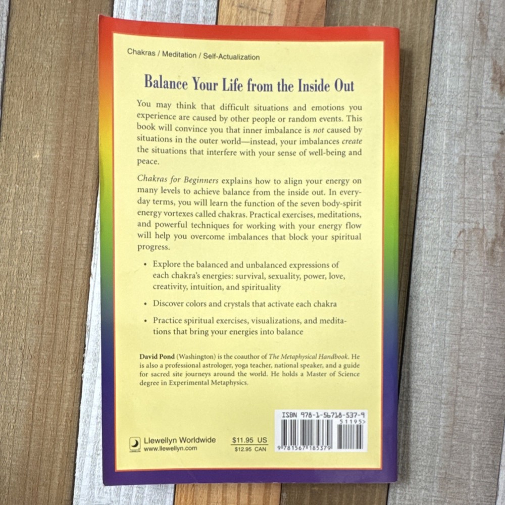 Chakras for Beginners by David Pond Wicca & Paganism