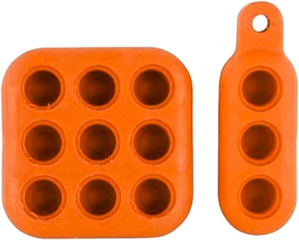 Muzzle-Loaders™ 209 Primer Caddy - Orange Silicone -