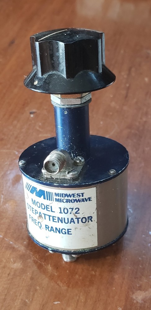 MIDWEST MICROWAVE 1072 ROTARY STEP ATTENUATOR