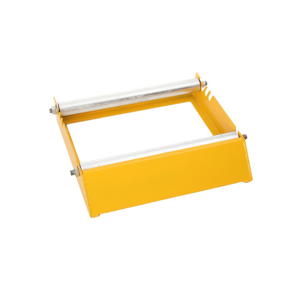 Double Rail Wire Stand for Drum Reel Cable Drum Roller, Heavy Duty Cable Caddy
