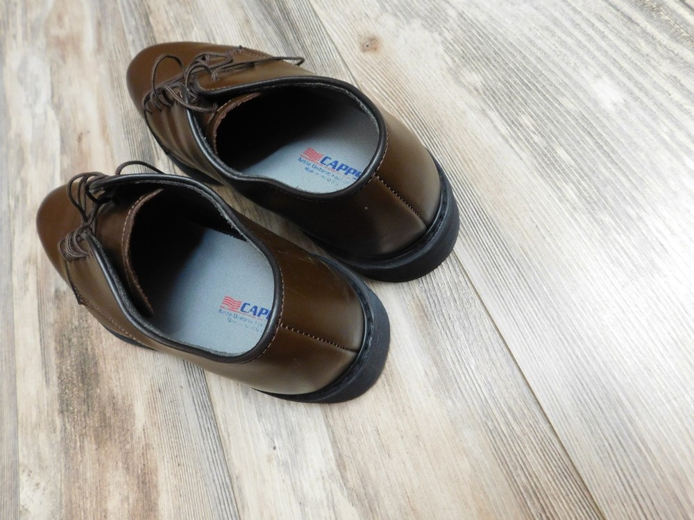 CAPPS MENS OXFORD BROWN SHOES SIZE 12 D