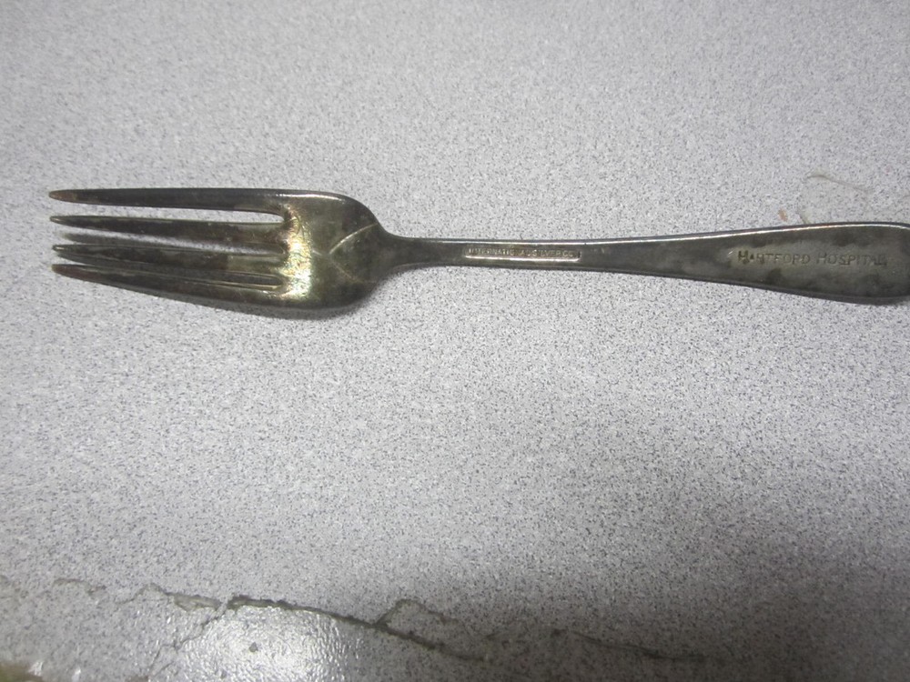 Vintage HARTFORD HOSPITAL Flatware DINNER FORK International Silver CO.