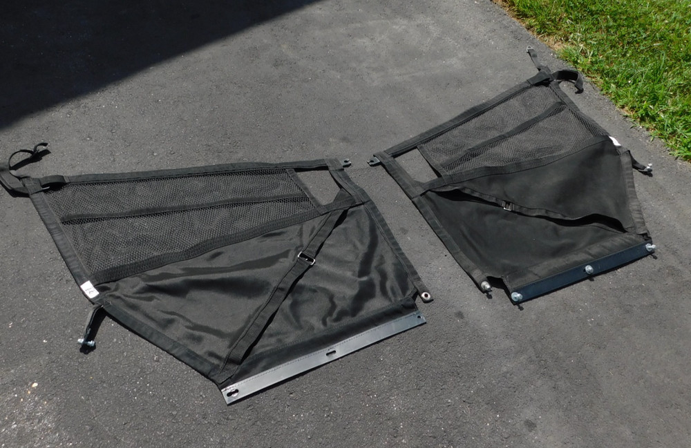 Pair Agripool AUC 13750 & 13751 Right & Left Soft Doors for John Deere Utility