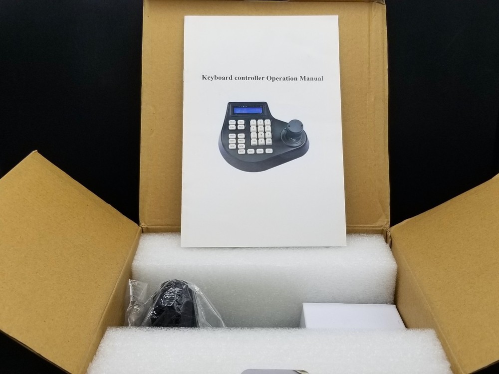 4D Speed Dome Keyboard Controller ~ Open Box ~ Never Used ~ Hotkey Control