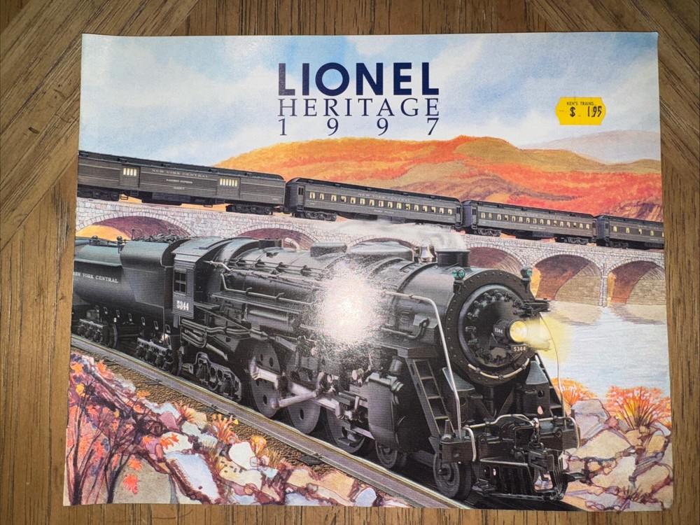 Lionel Heritage Electric Train Catalog - 1997