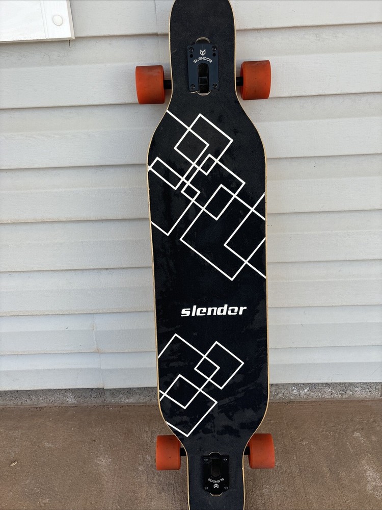 Slendor Longboard Skateboard 42 Inch Drop through Deck Complete Maple Cruiser