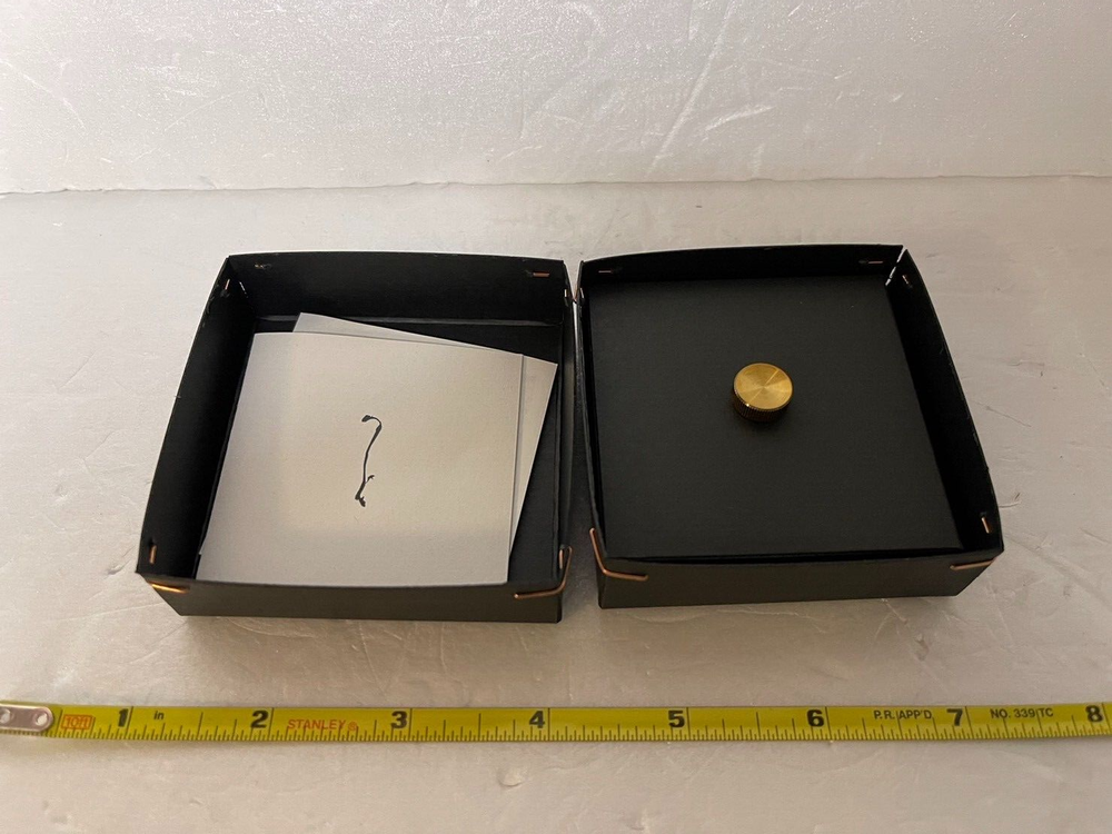 NANIGASHI Shutter Release Button BRASS ' LARGE ' L Size #013411