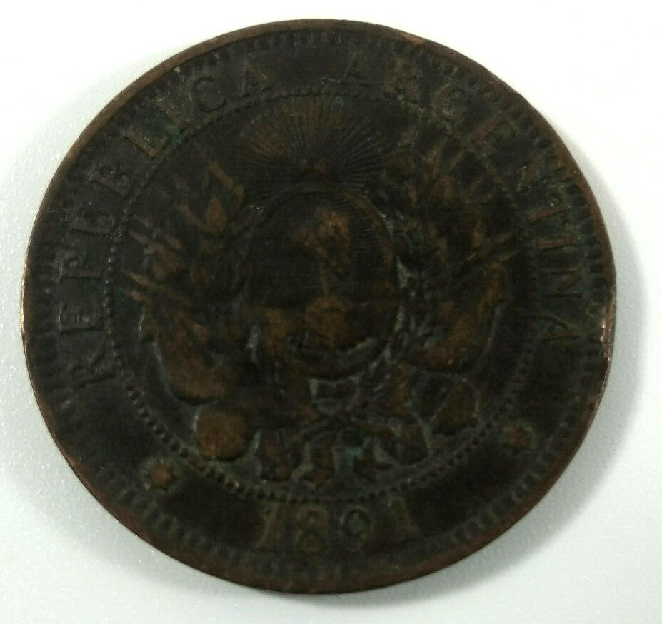 (Piece) Old Argentina Backpack Centavos 1891