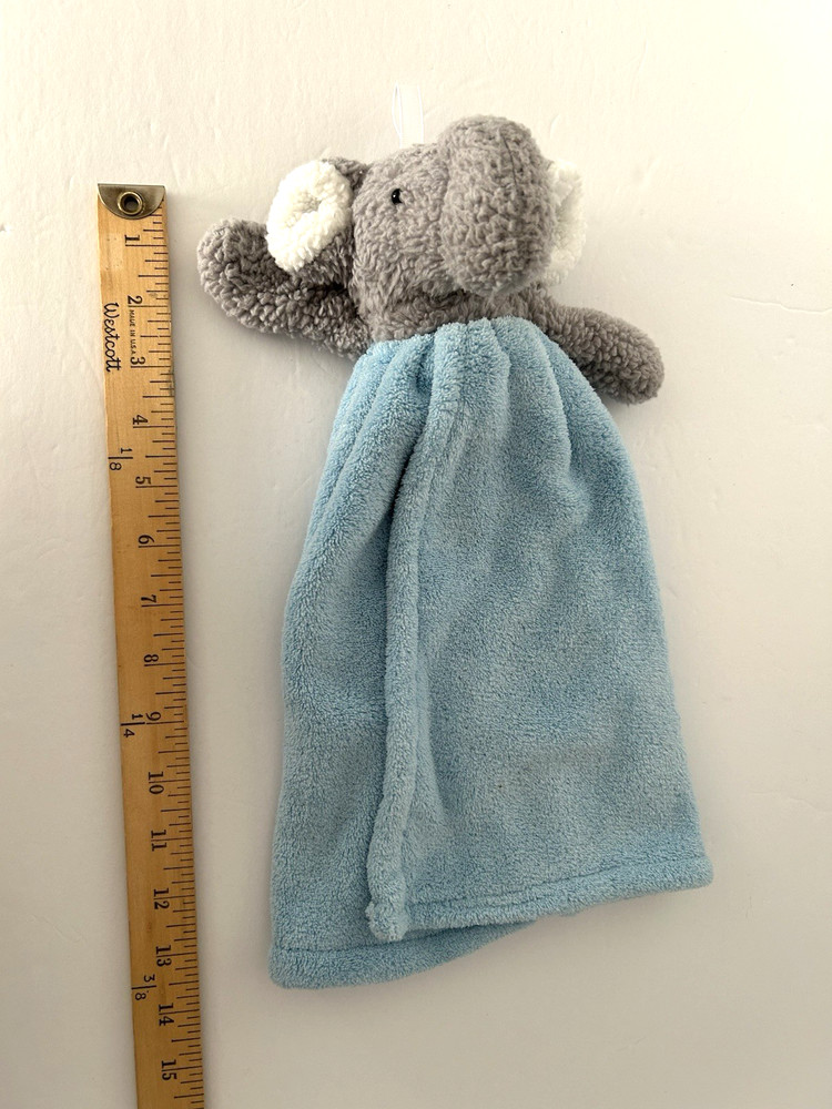 MUMUS Gray Elephant Lovey Blue Soft