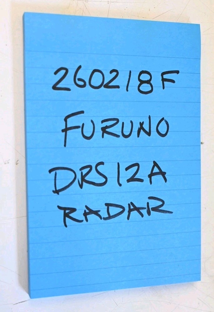 Furuno Radar Sensor 6' Array DRS12A NAVnet 3D 12kW UHD Digital.