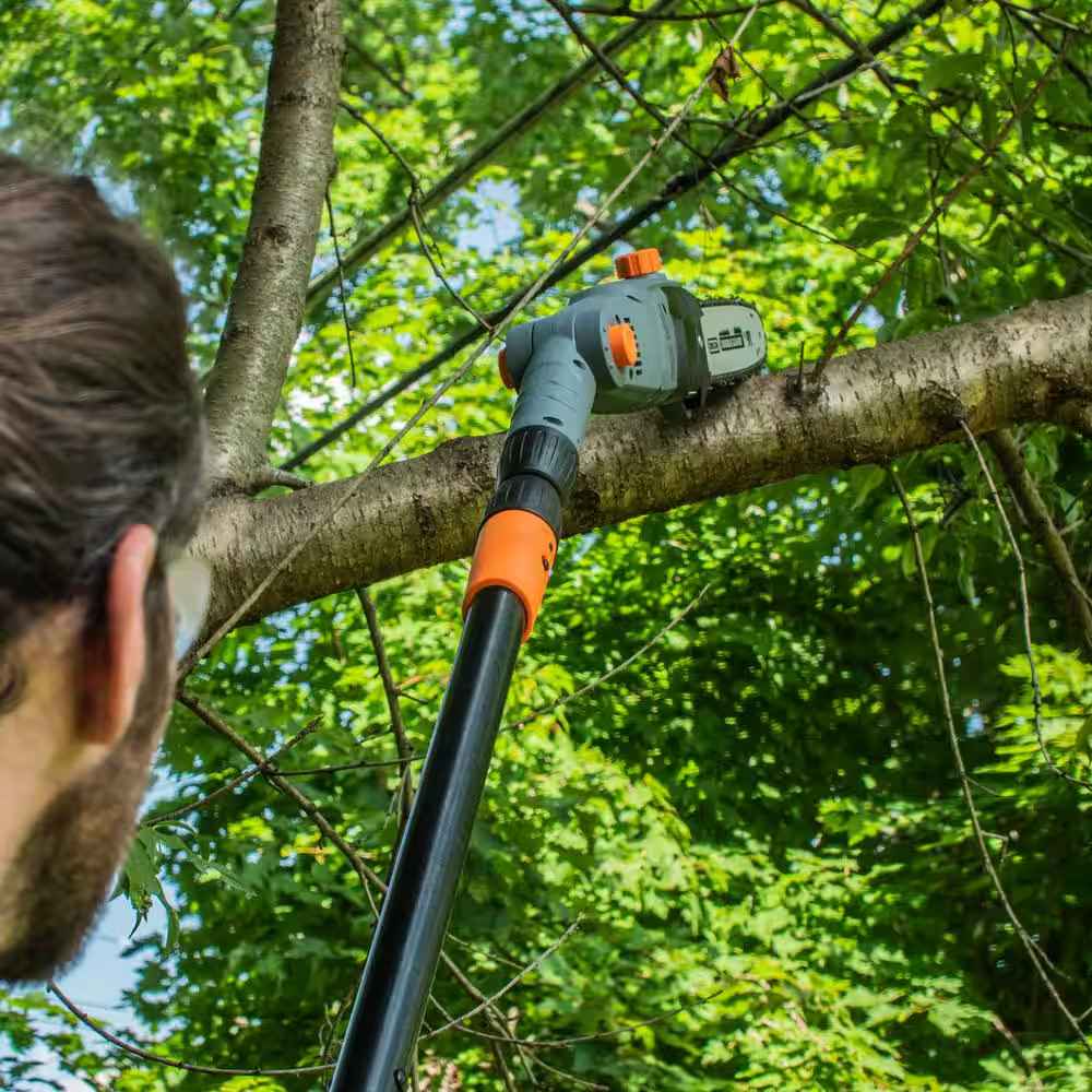 10 In. 8 Amp Electric Pole Chainsaw