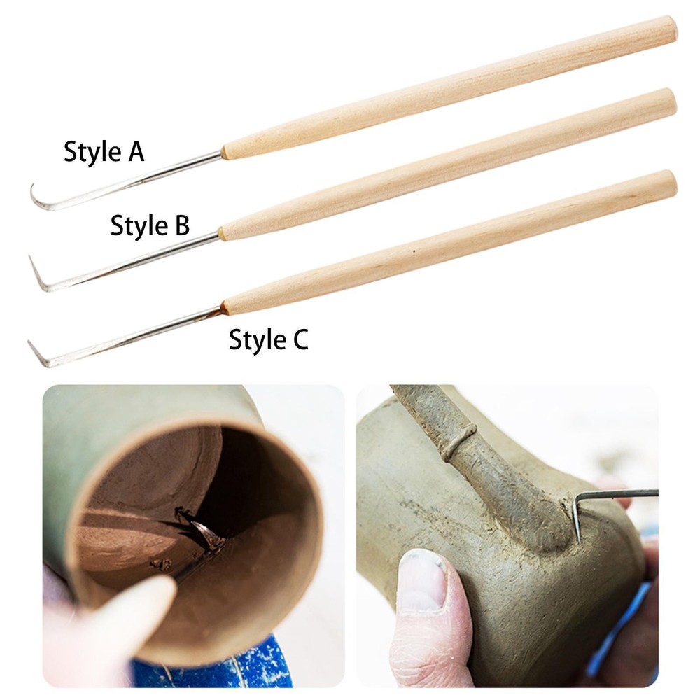 Pottery Trimming Tool Sharpened Clay Sculpting Tool