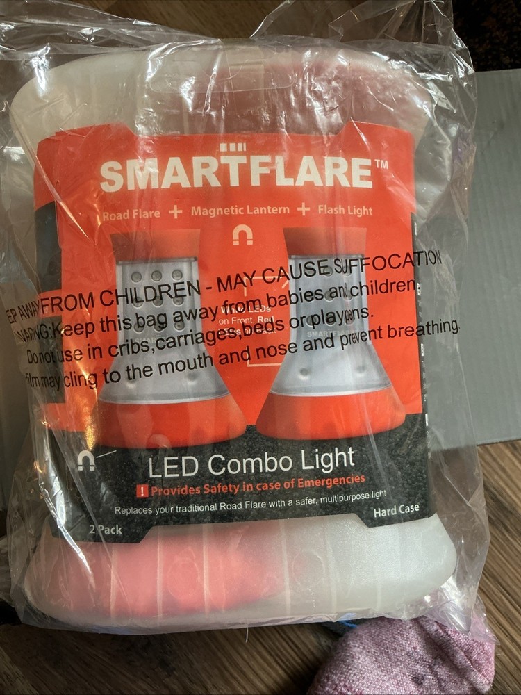 SMART FLARES PACK OF TWO FOR EMERGENCY BREAKDOWNS