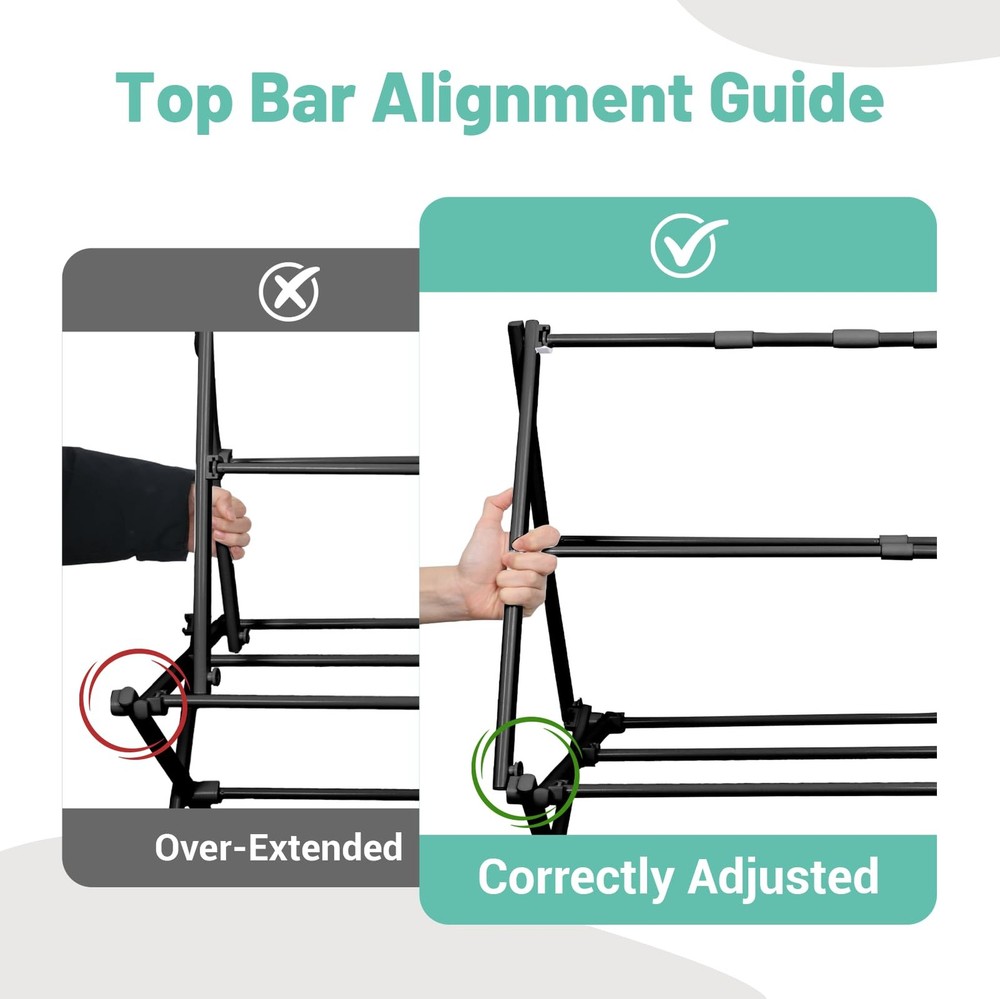 4 Tier Clothes Drying Rack Foldable | Foldable Clothing Drying Rack | Laundry...