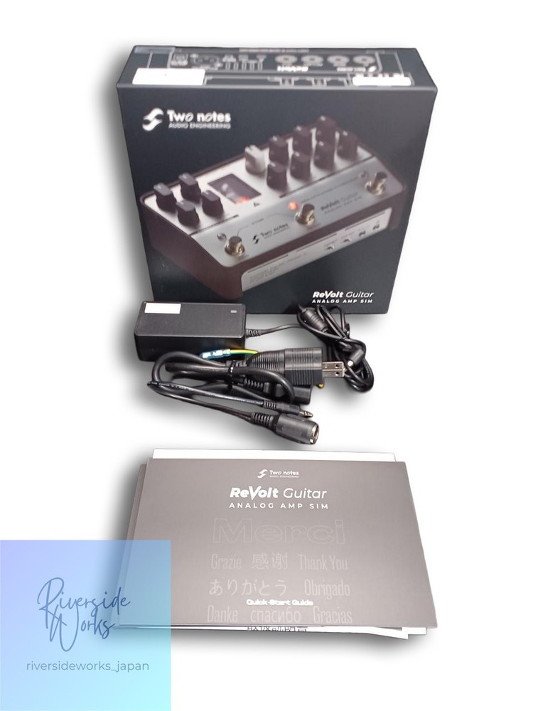 TWO NOTES Revolt Guitar Analog Amp Simulator Effects Pedal JP