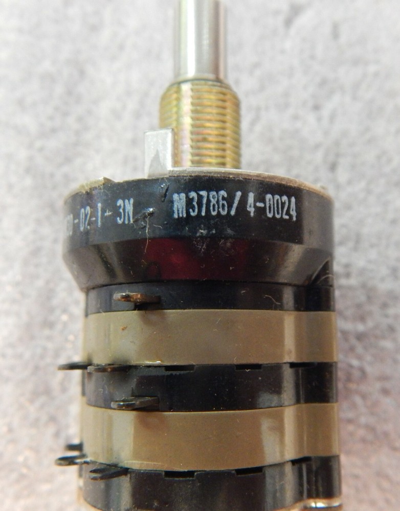 PN# M3786/4-0024 - GRAYHILL - SWITCH,ROTARY