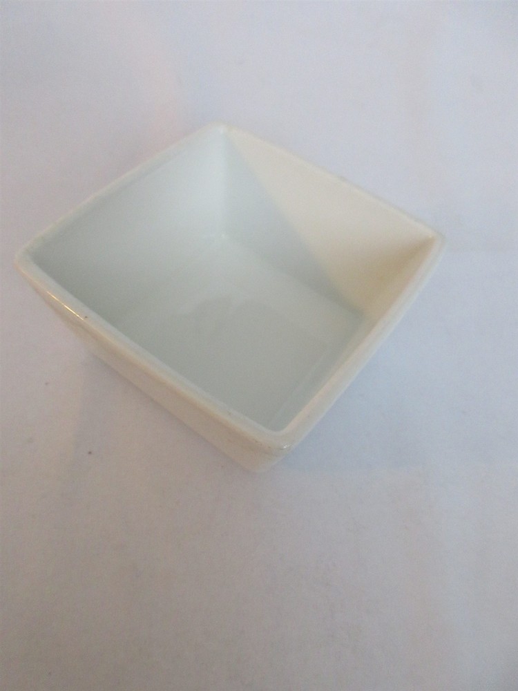 World Tableware SL-44 Slate Bright White 3" Square Plate