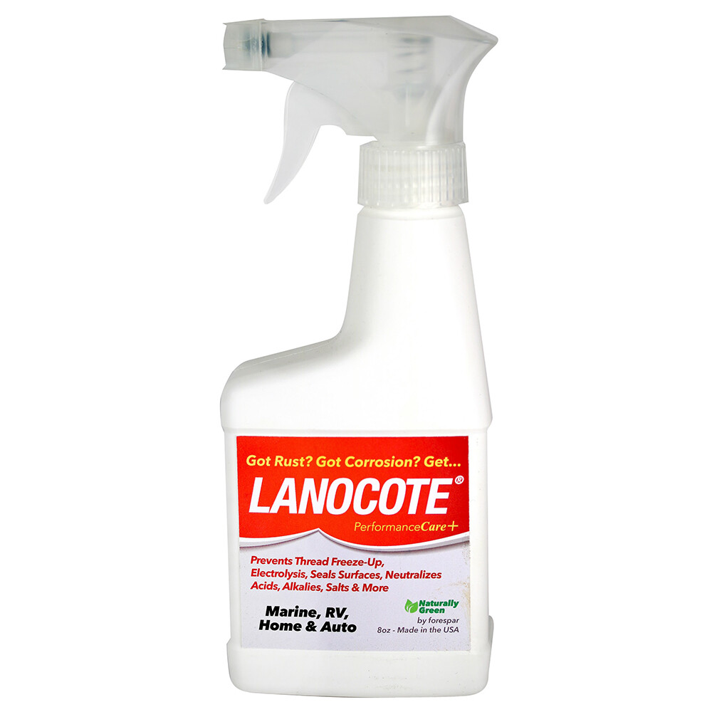 Forespar Lanocote Rust Corrosion Solution 8oz Anti-Seize Metal Protector​ Marine