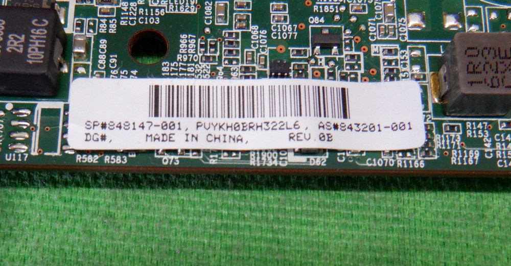 HP 848147-001 P840ar Smart Array SAS Controller with Cables 843201-001
