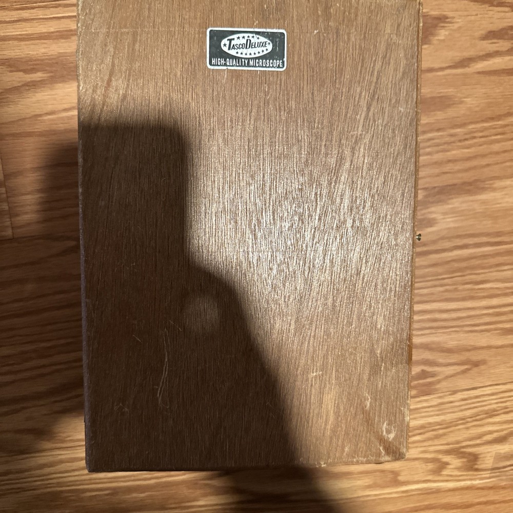 Vintage Tasco Deluxe High Quality Microscope and Case