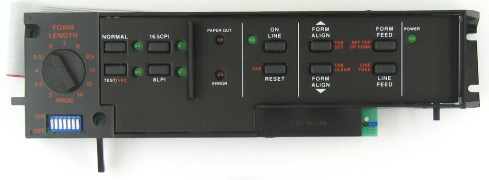 TI 994555-8008 ~ Texas Instruments TI 810 Control Panel Fco