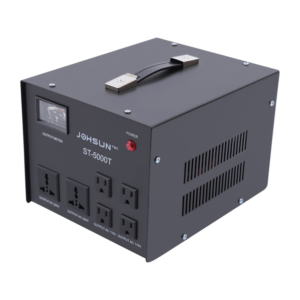 5000W Step Up/Down Transformer Regulator/Stabilizer 120V-220V 220V-110V Voltage