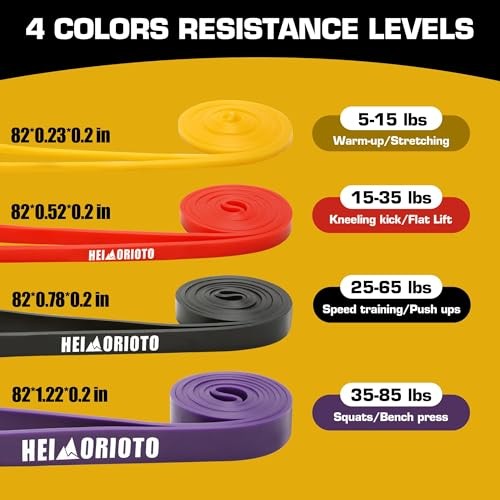 Resistance Bands, Pull Up Assistance for Men/Women, Exercise Bands, Workout