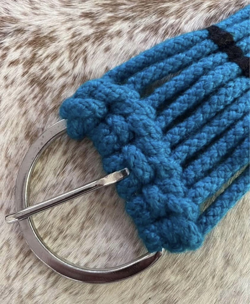 Pony Size 22” Teal String Girth Cinch FREE SHIPPING