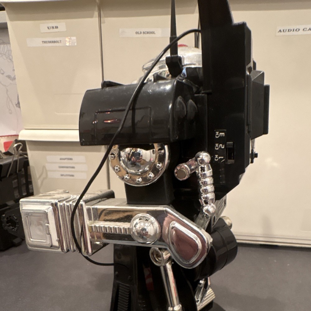 Galactic Man robot, popularly known as "Shackwave"