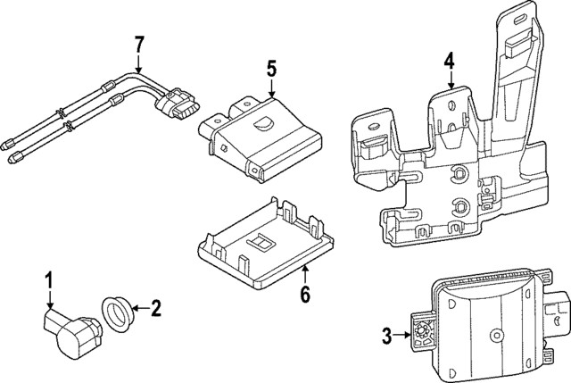 Genuine Audi Mount Bracket 89A-907-461