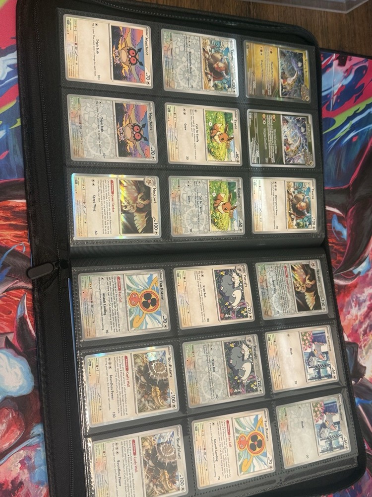 Pokemon Stellar Crown: Master Set 264 Cards NO BINDER!!