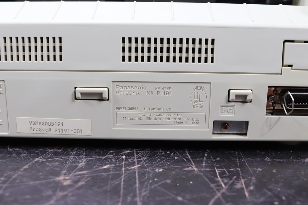 Panasonic KX-P1191 Dot Matrix Printer 25 Function Multi-Mode Tested Works