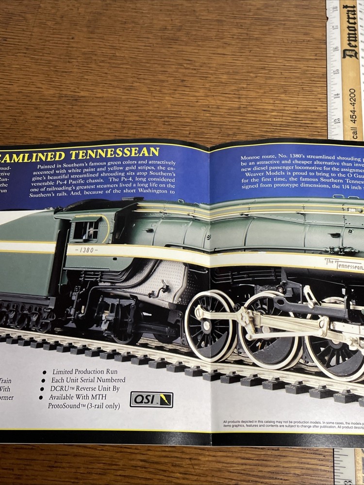 Weaver Gold Edition Streamlined Series Spring 1996 catalog