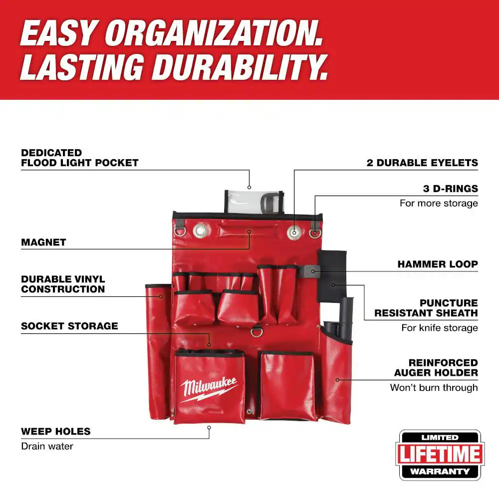 Lineman'S Compact Aerial Tool Apron